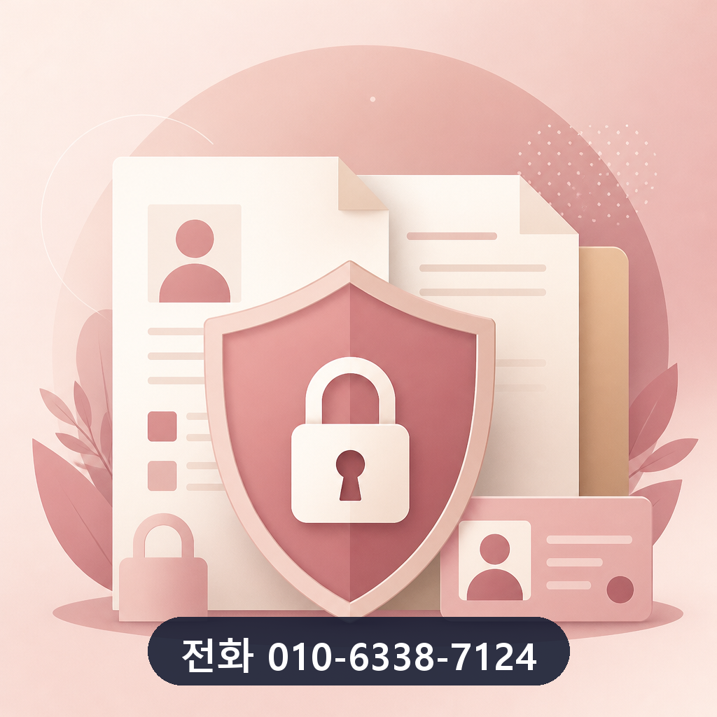 신한카드 카드깡 개인정보 보호 이미지